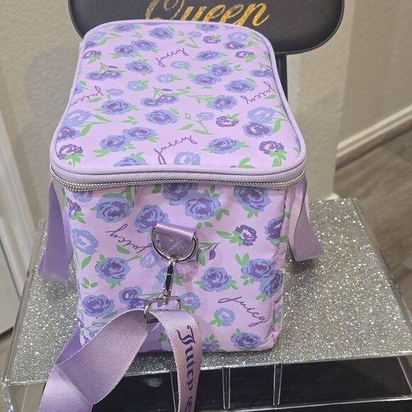 Juicy Couture Signature Logo Floral  Cooler Bag - Picture 4 of 8